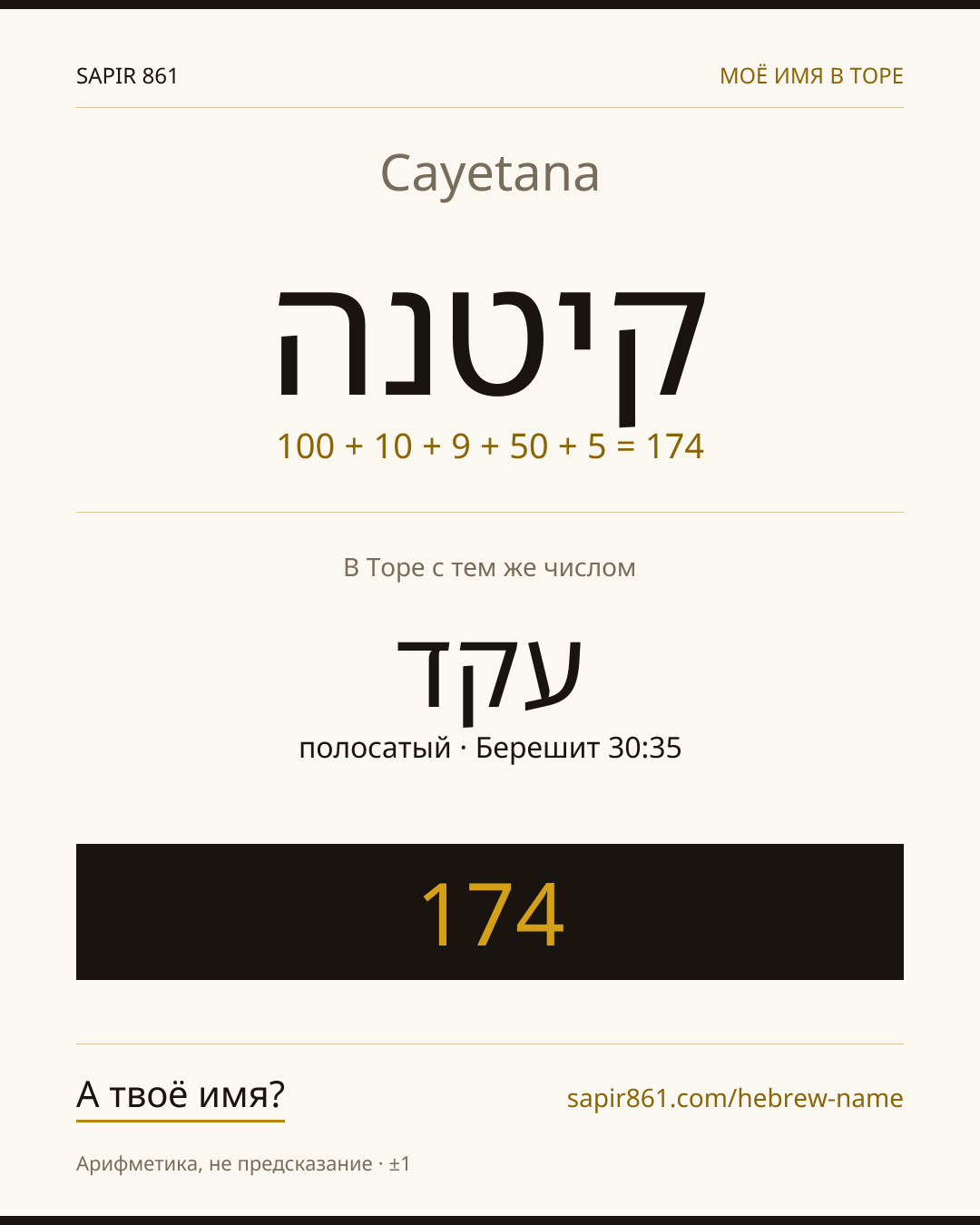 Cayetana — קיטנה