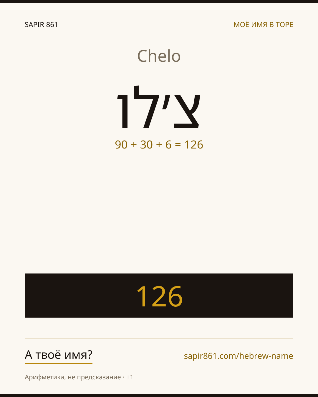 Chelo — צ׳לו
