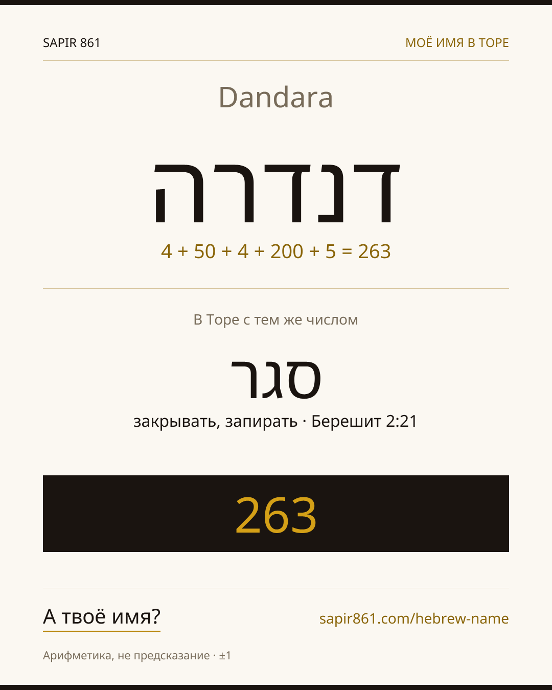 Dandara — דנדרה