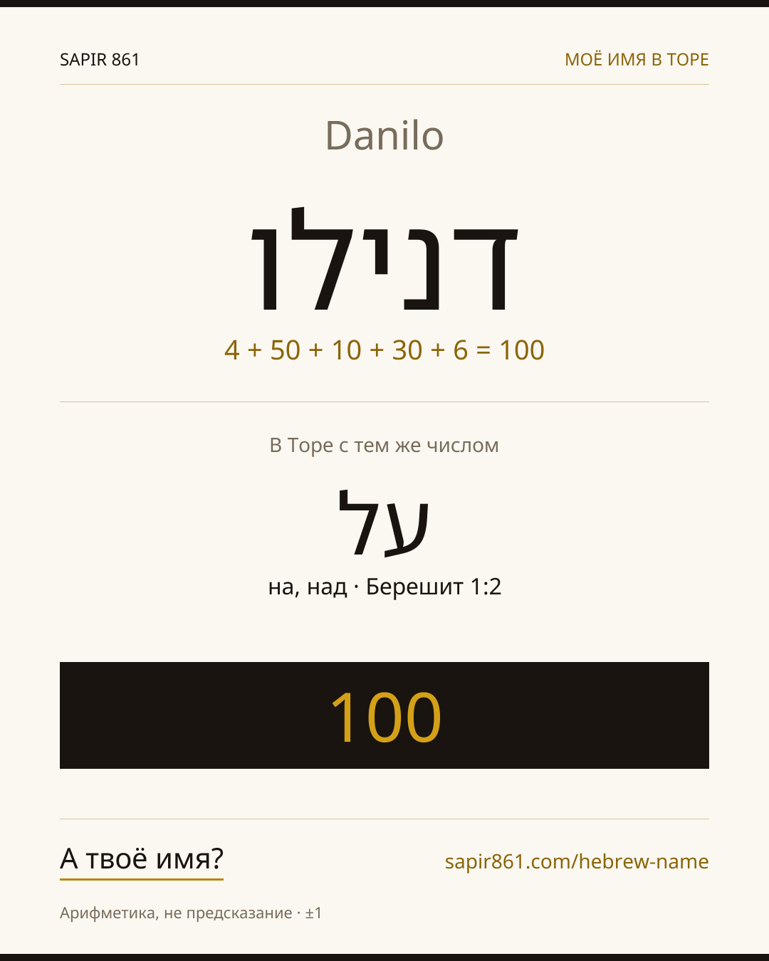 Danilo — דנילו