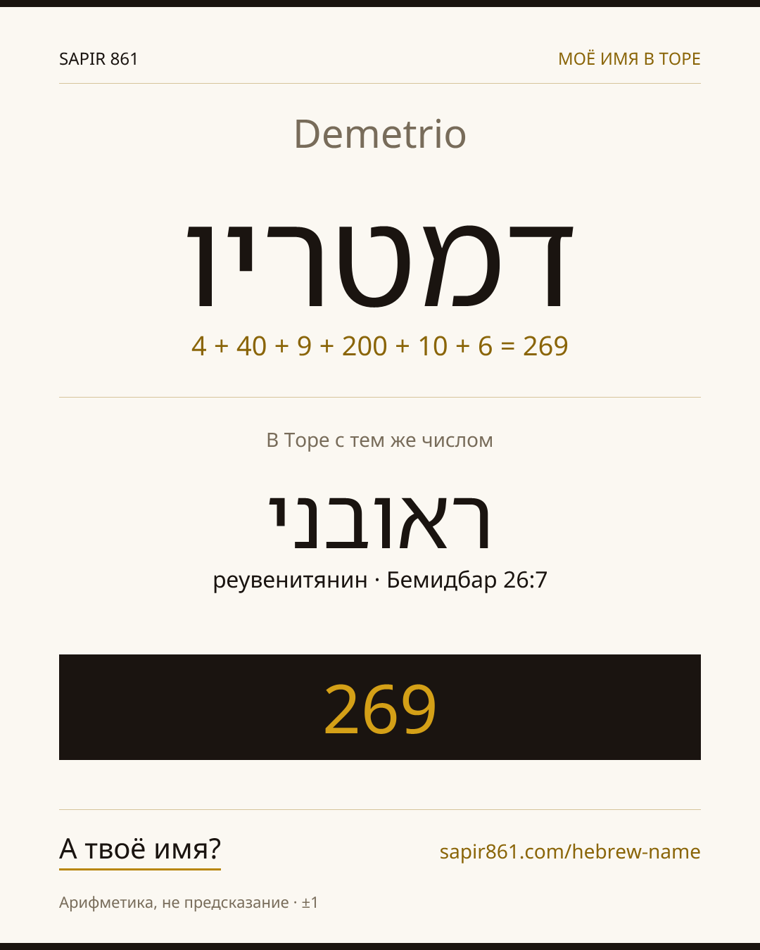 Demetrio — דמטריו