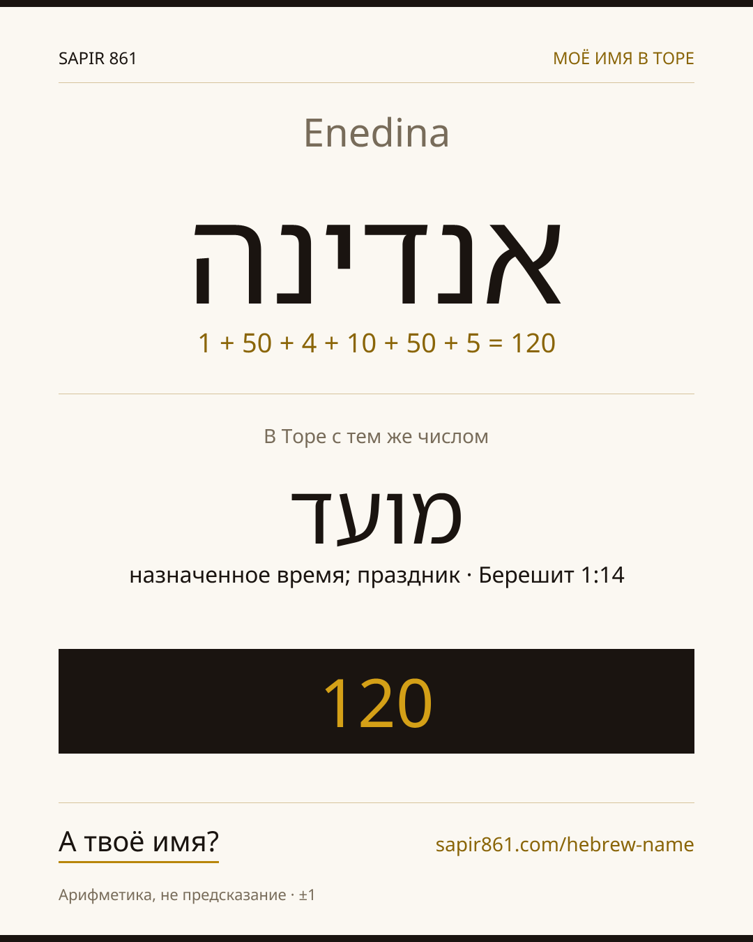 Enedina — אנדינה