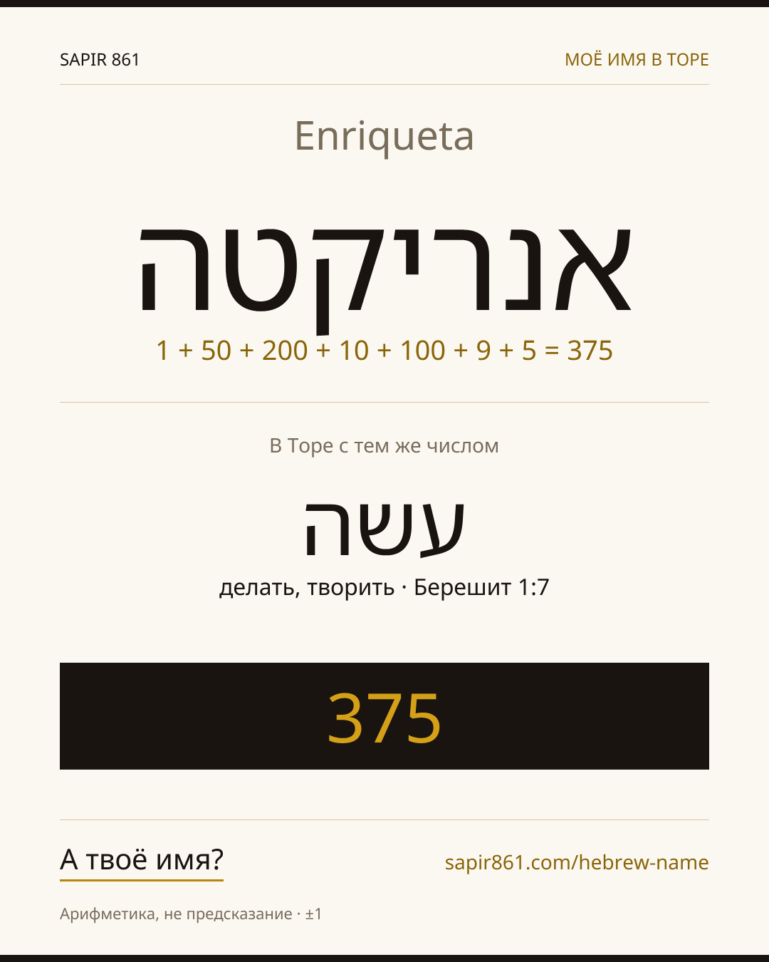 Enriqueta — אנריקטה