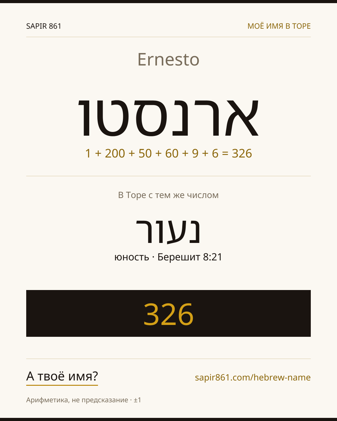 Ernesto — ארנסטו