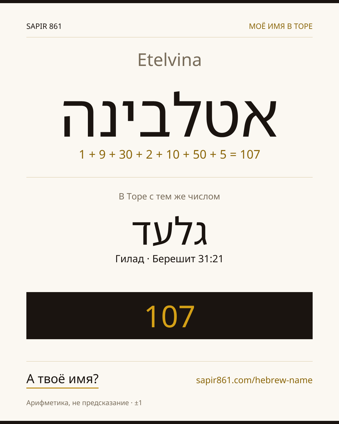 Etelvina — אטלבינה