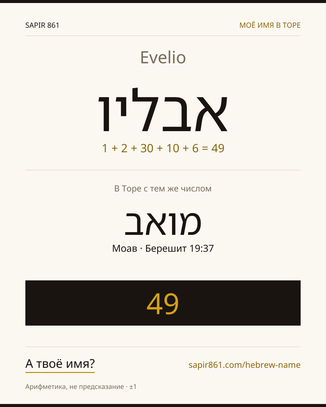 Evelio — אבליו