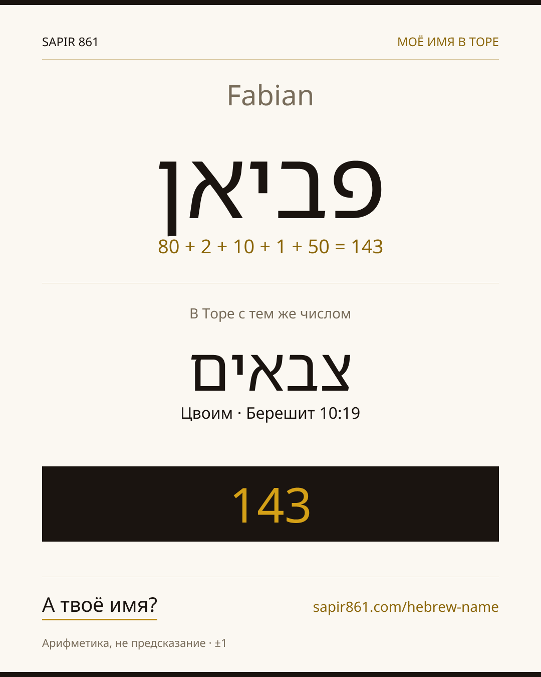 Fabian — פביאן
