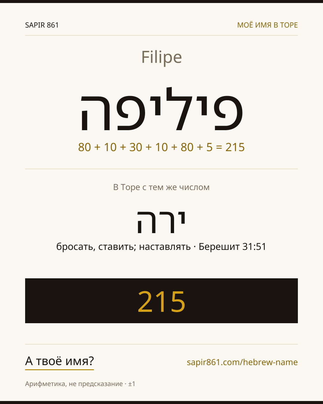 Filipe — פיליפה