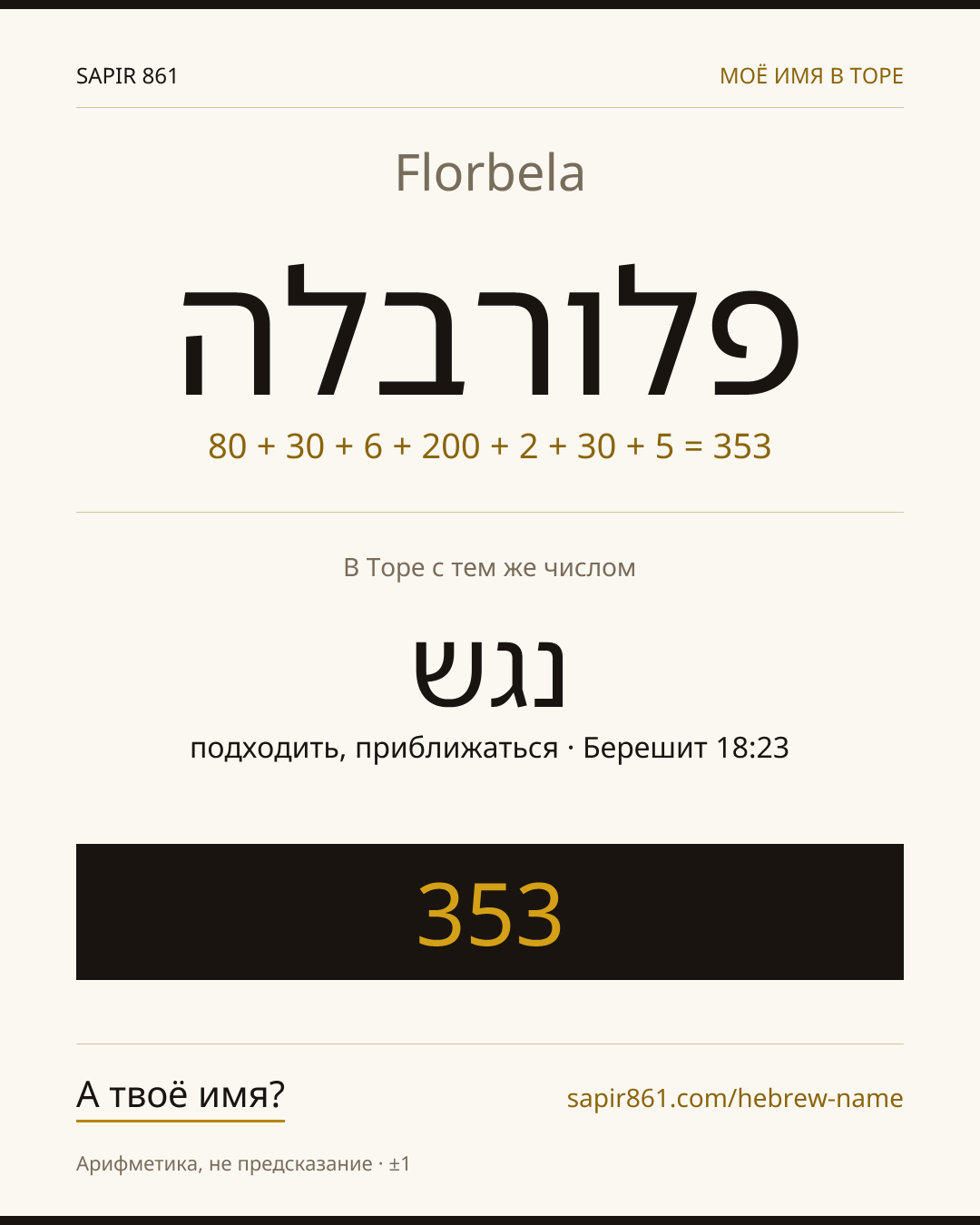 Florbela — פלורבלה