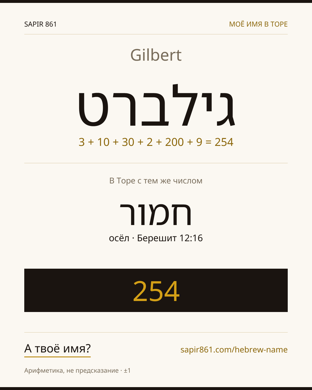 Gilbert — גילברט