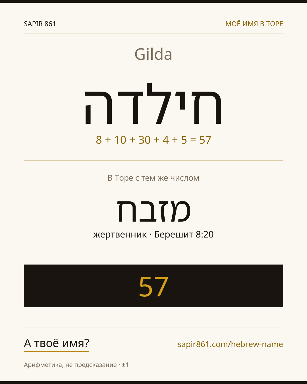Gilda — חילדה