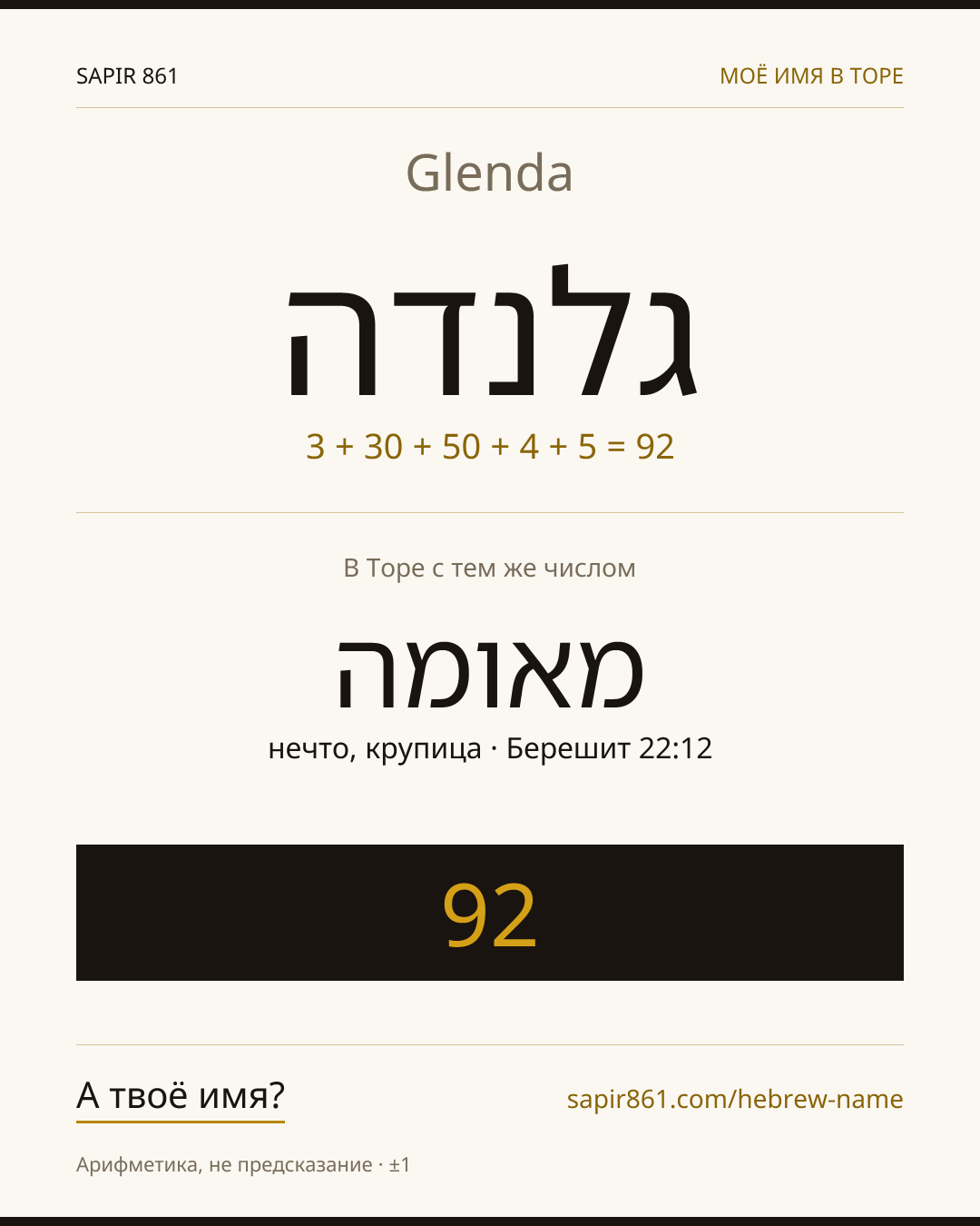 Glenda — גלנדה