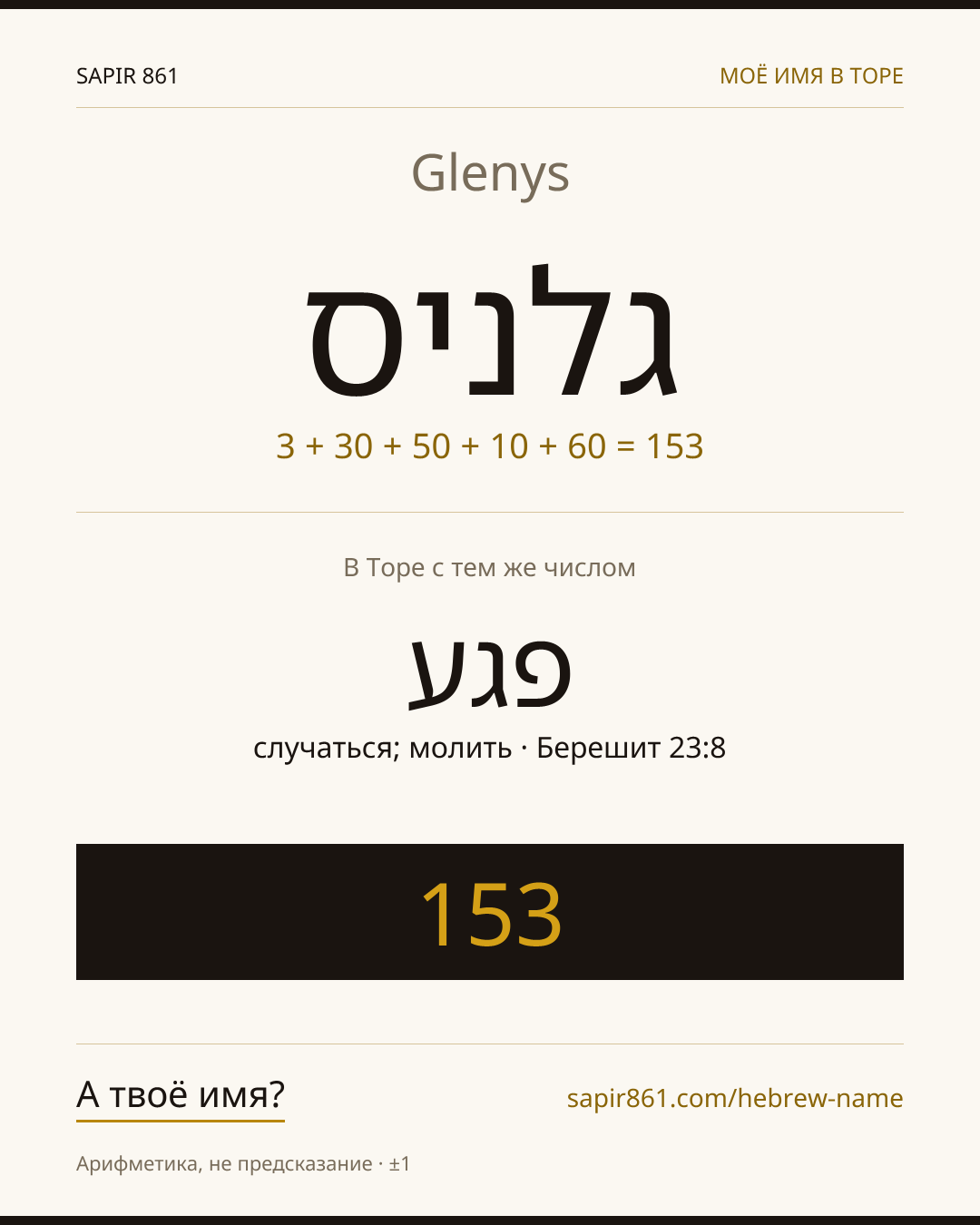 Glenys — גלניס