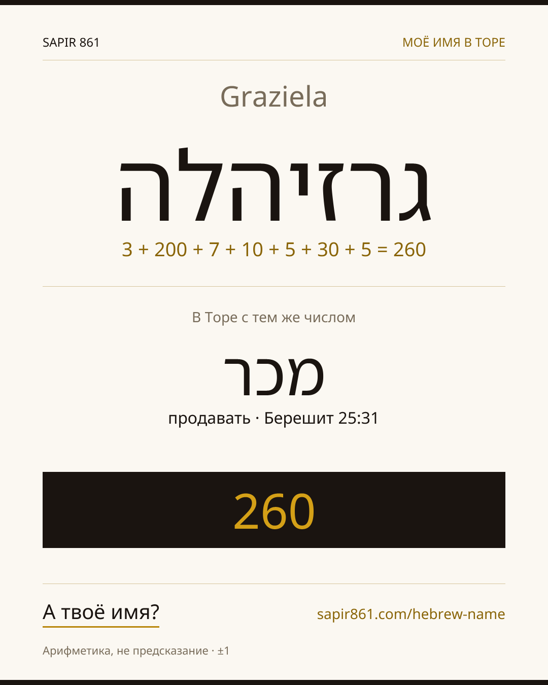 Graziela — גרזיהלה