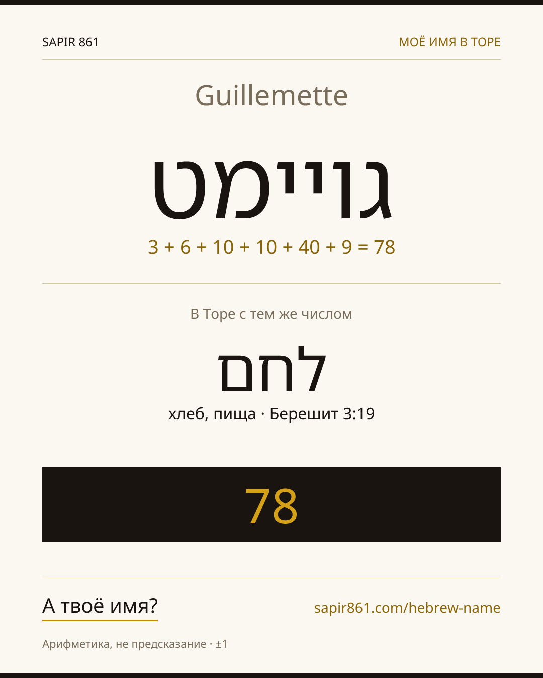 Guillemette — גויימט