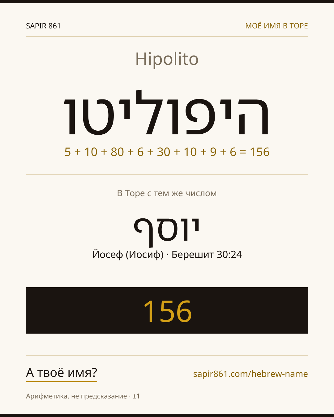 Hipolito — היפוליטו