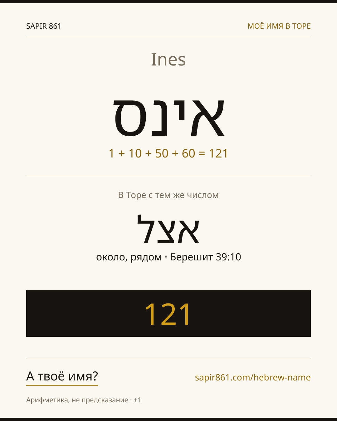 Ines — אינס