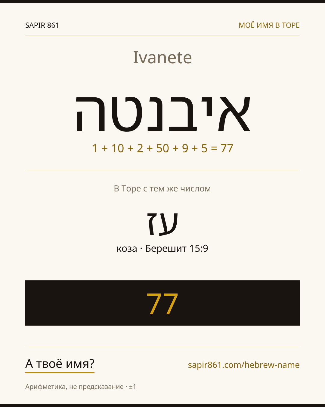 Ivanete — איבנטה