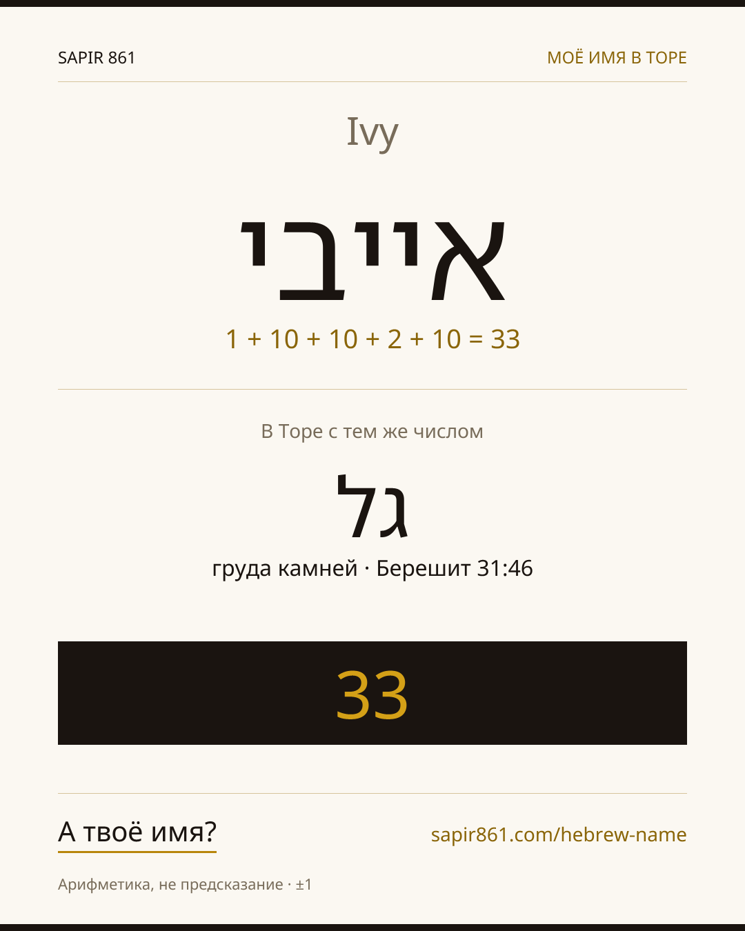 Ivy — אייבי