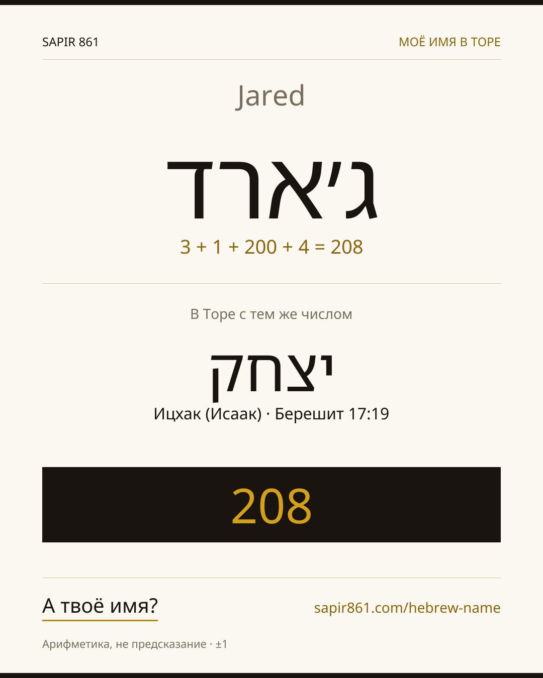 Jared — ג׳ארד