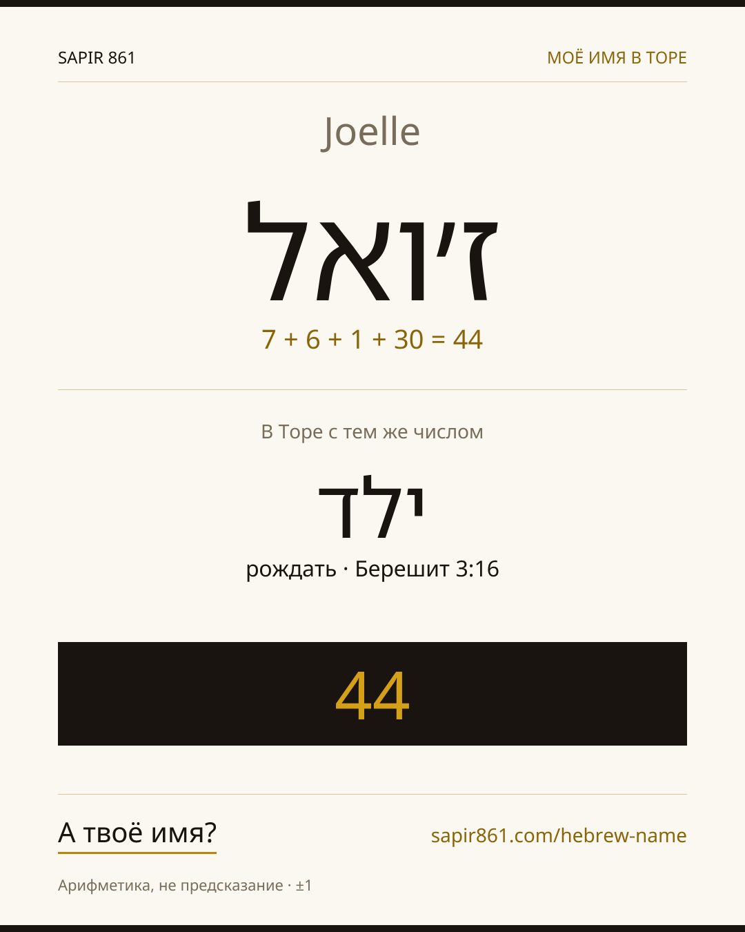 Joelle — ז׳ואל