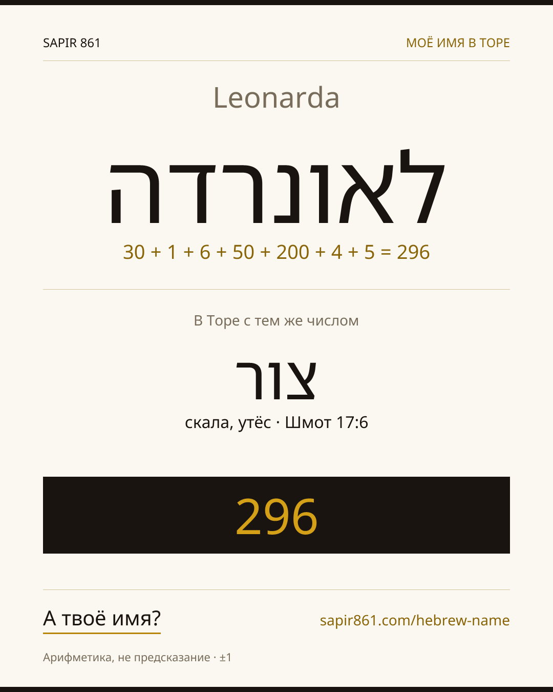 Leonarda — לאונרדה