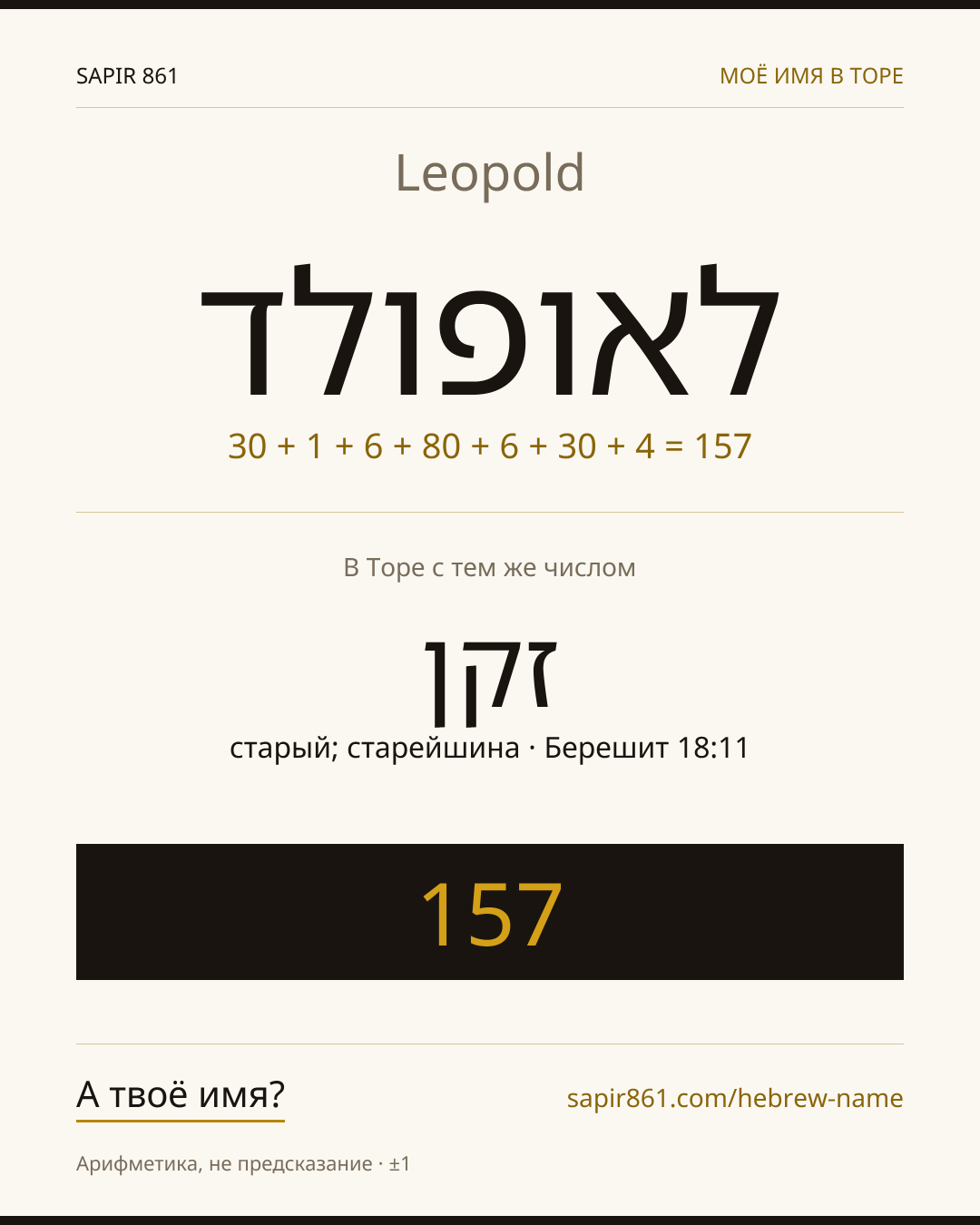 Leopold — לאופולד
