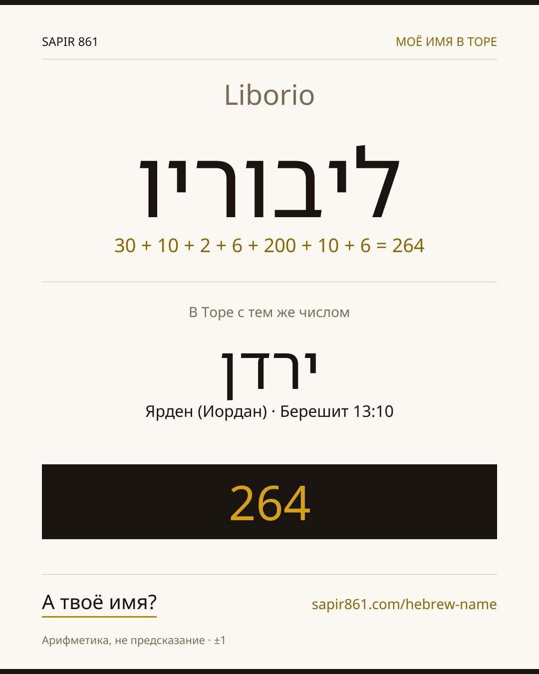 Liborio — ליבוריו