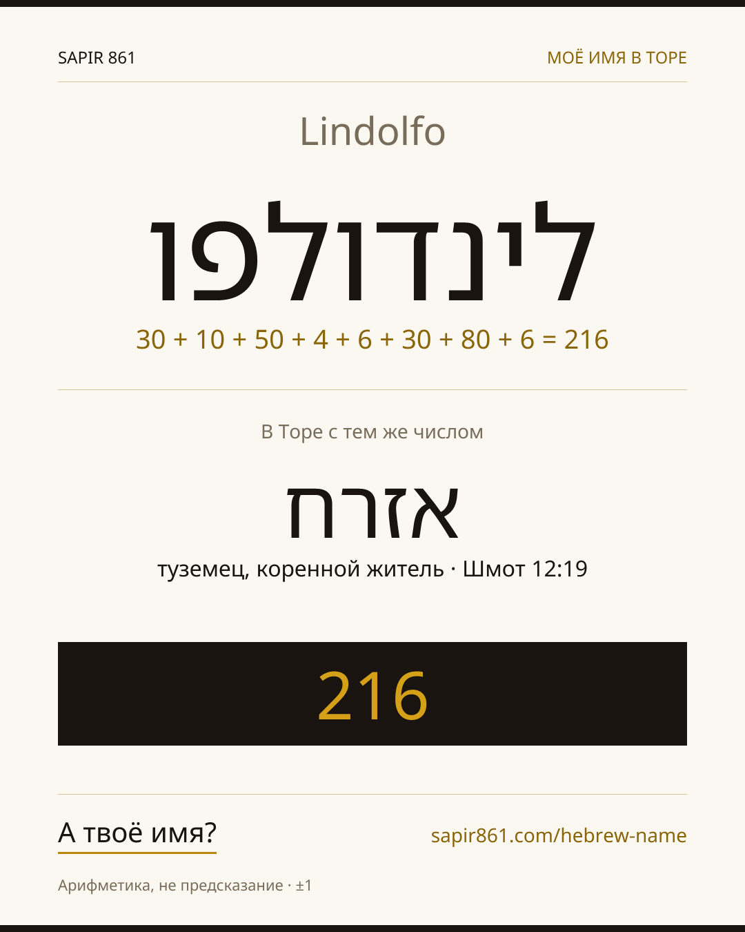 Lindolfo — לינדולפו
