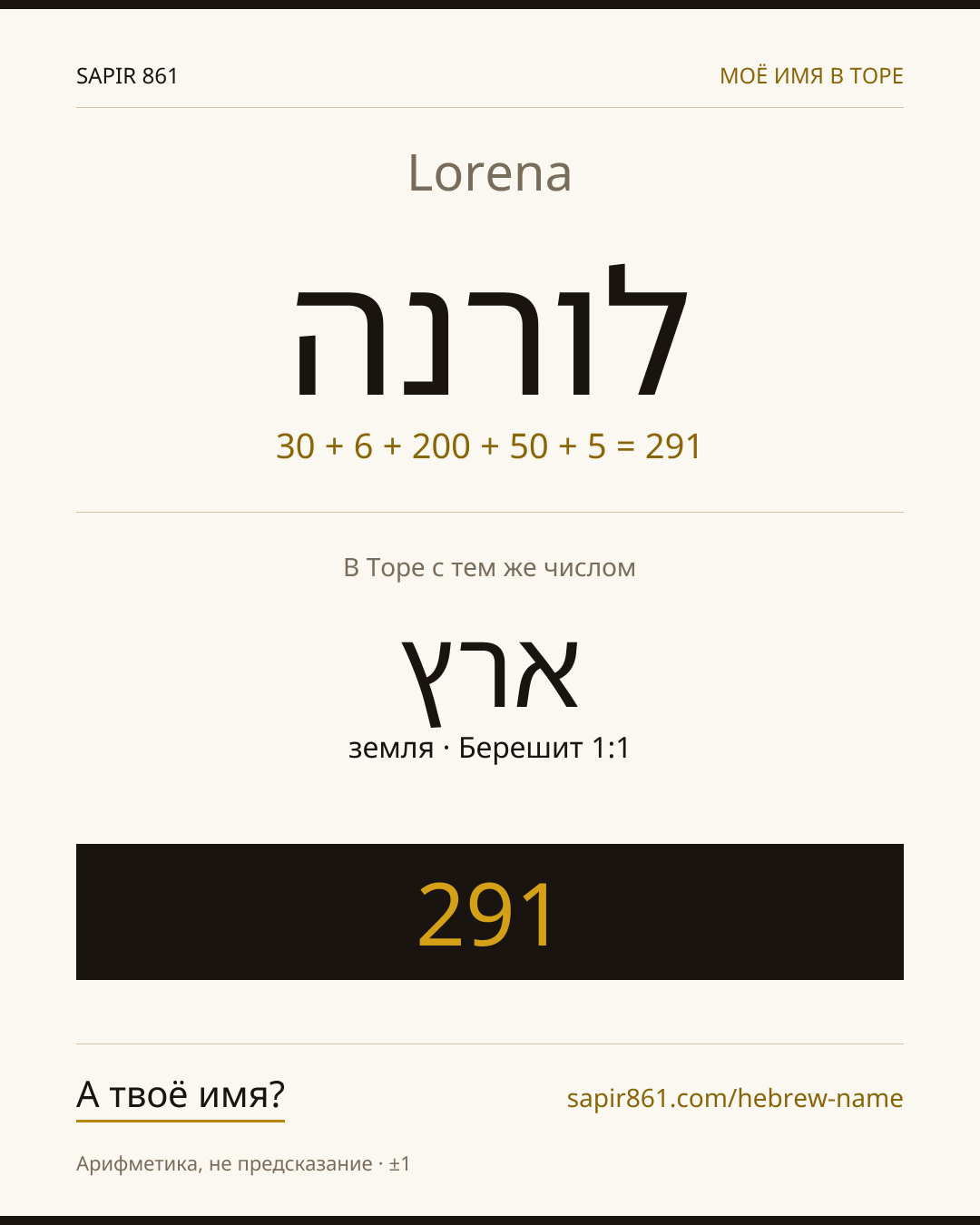 Lorena — לורנה