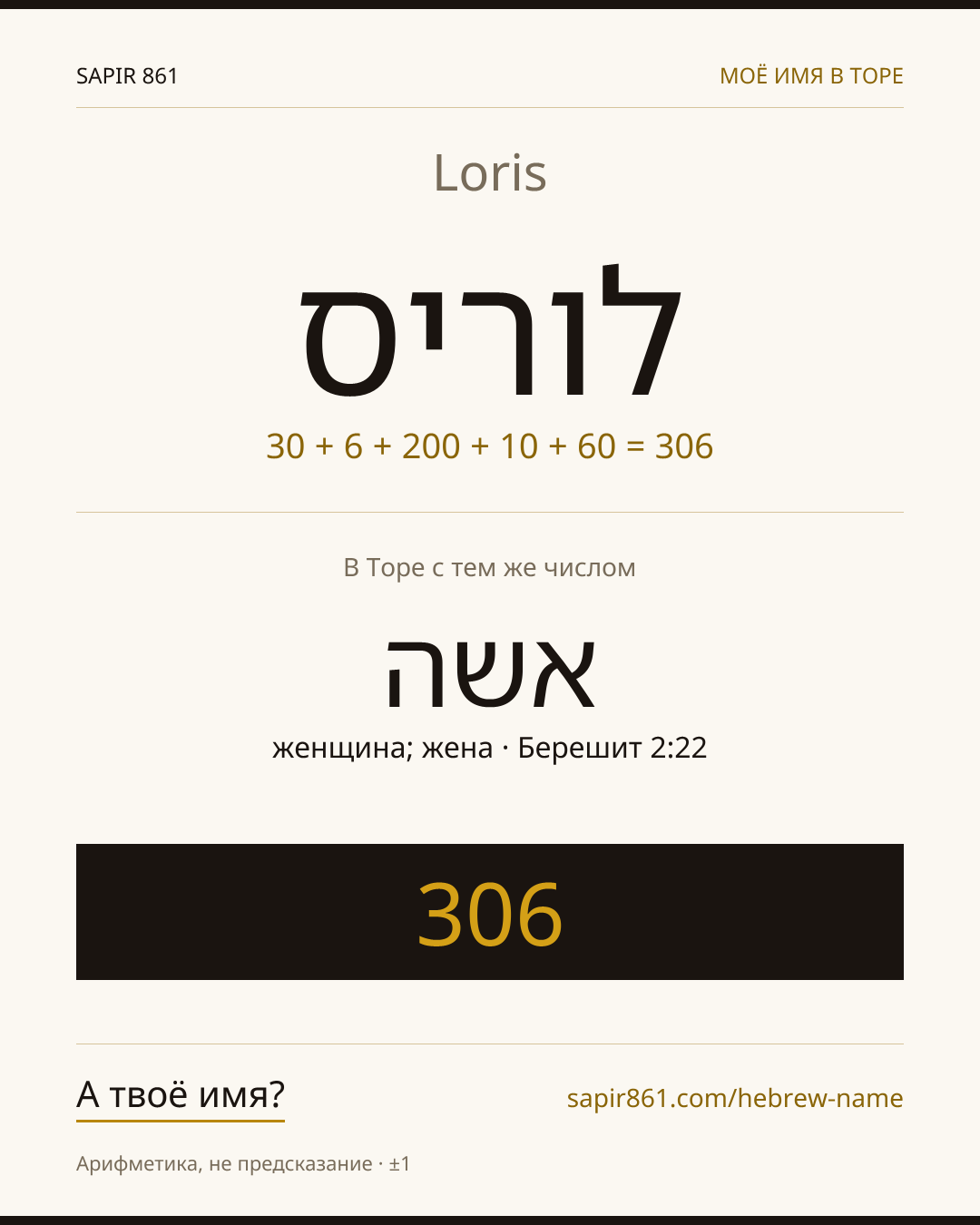 Loris — לוריס