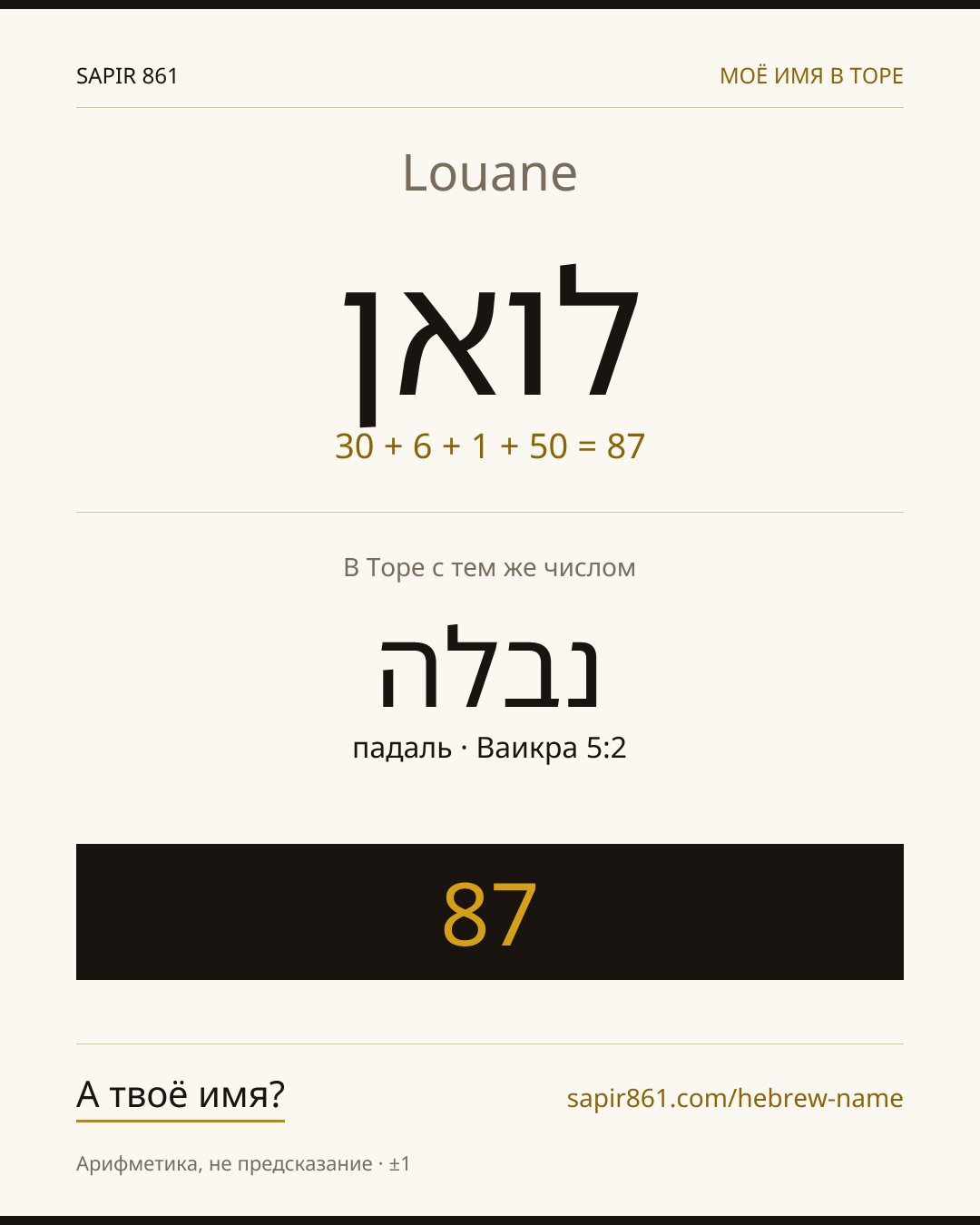 Louane — לואן