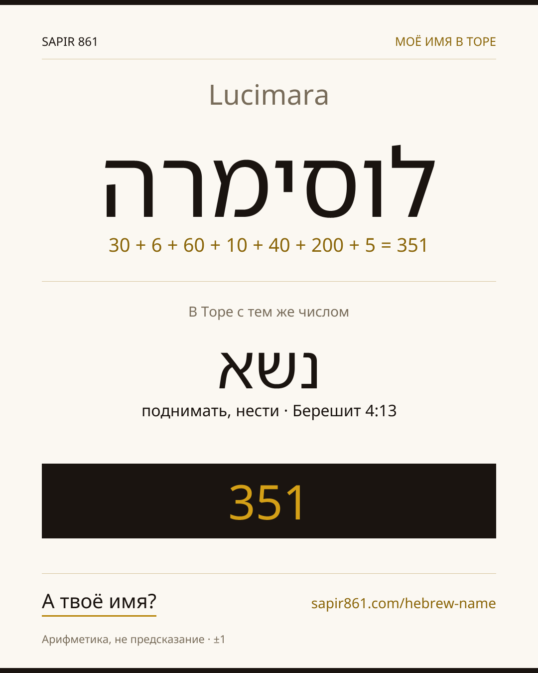 Lucimara — לוסימרה