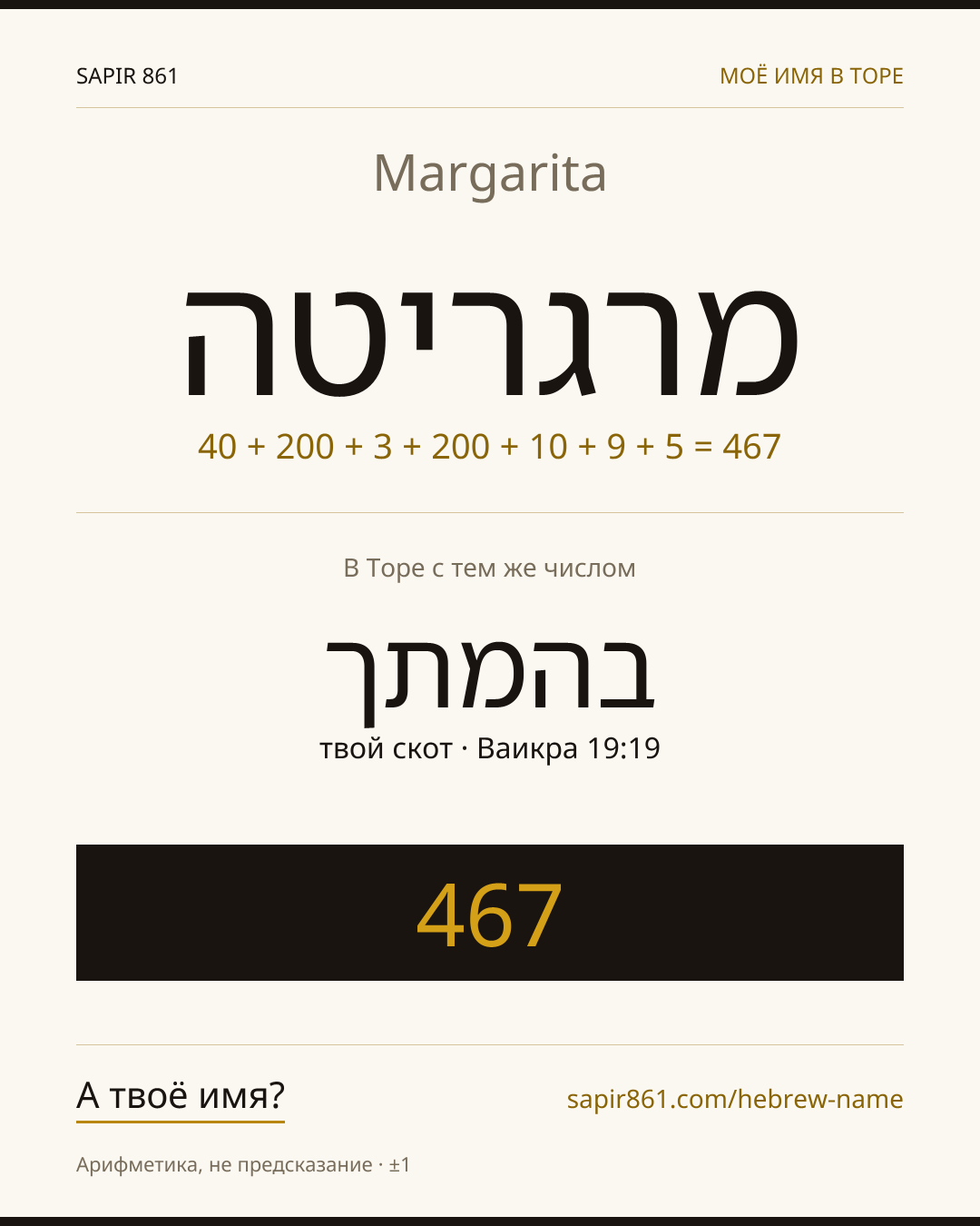 Margarita — מרגריטה