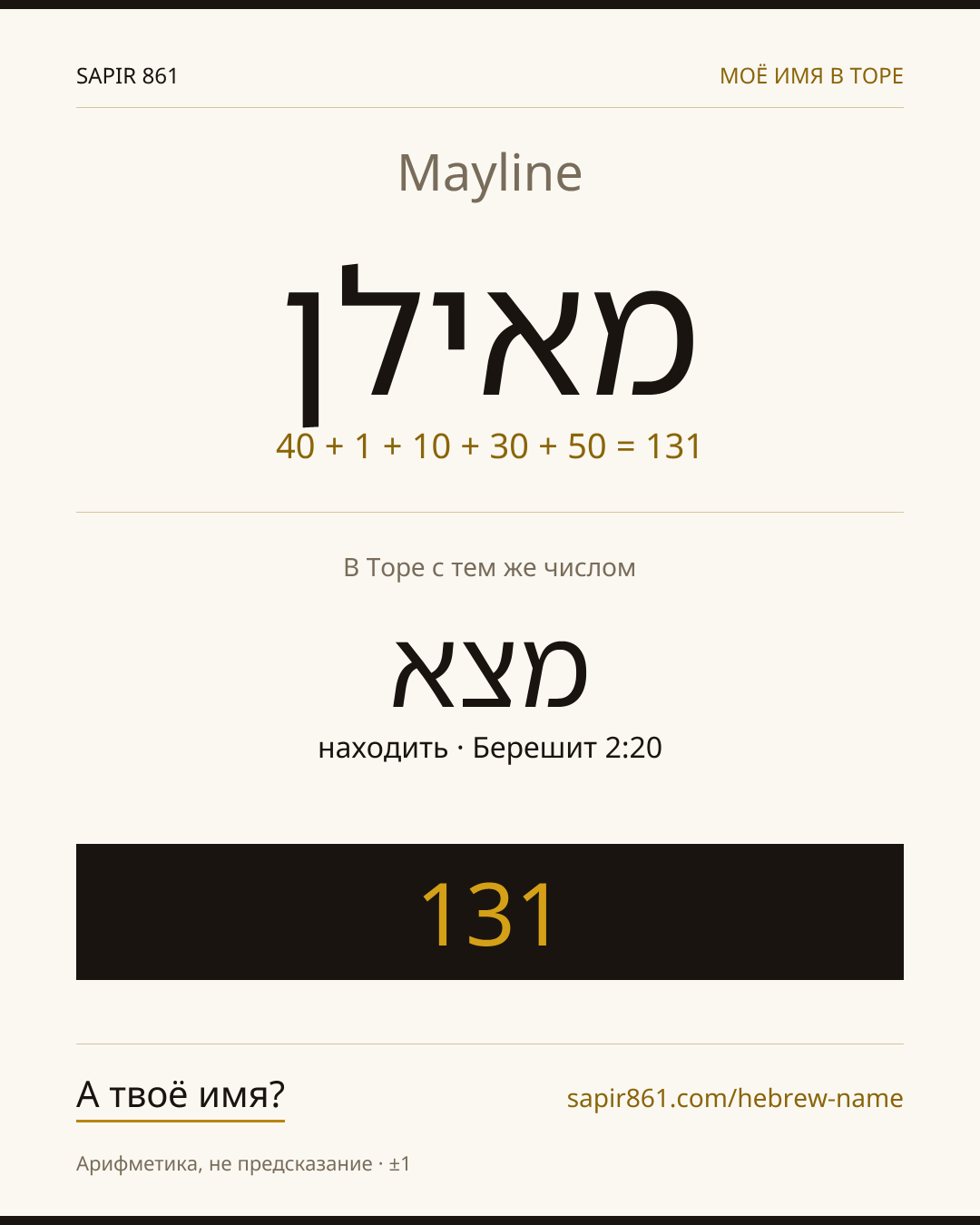 Mayline — מאילן