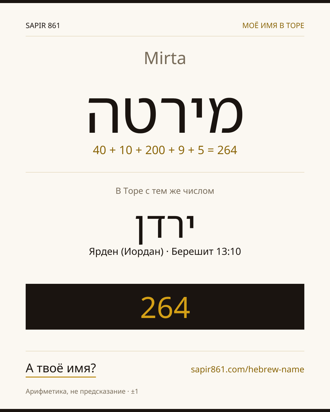 Mirta — מירטה