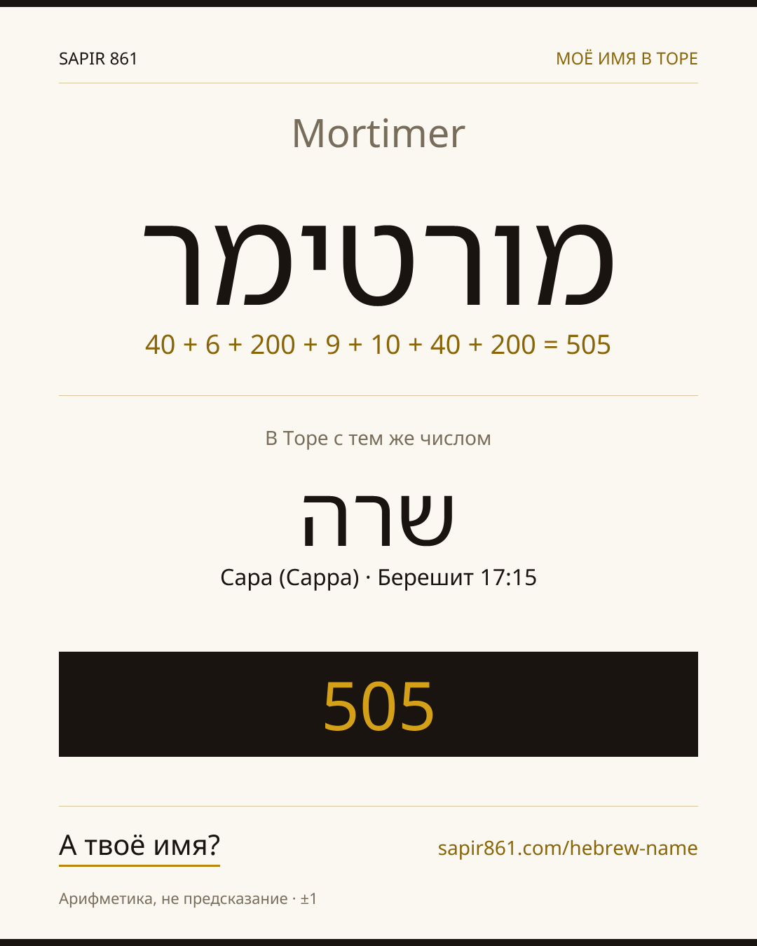 Mortimer — מורטימר