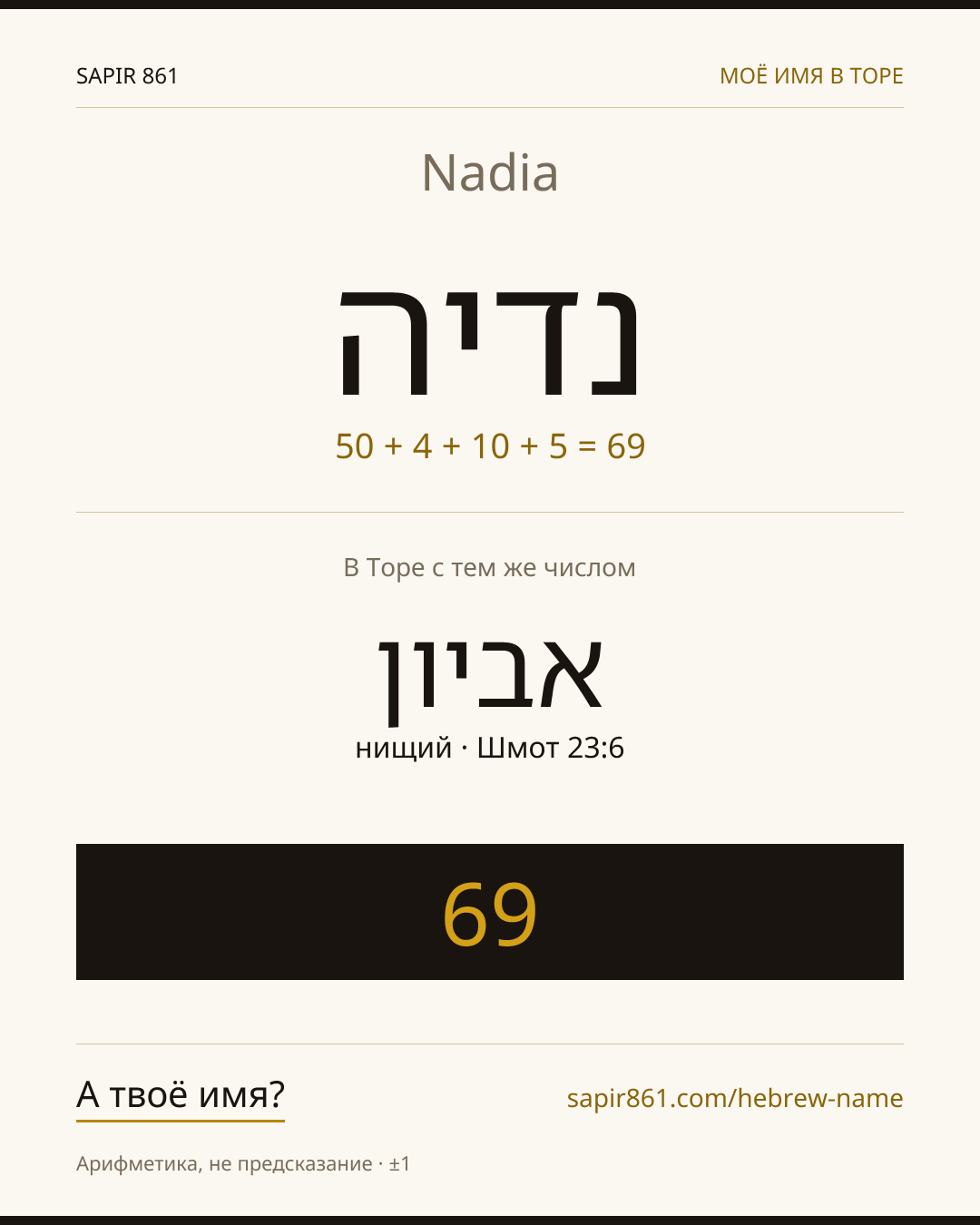 Nadia — נדיה