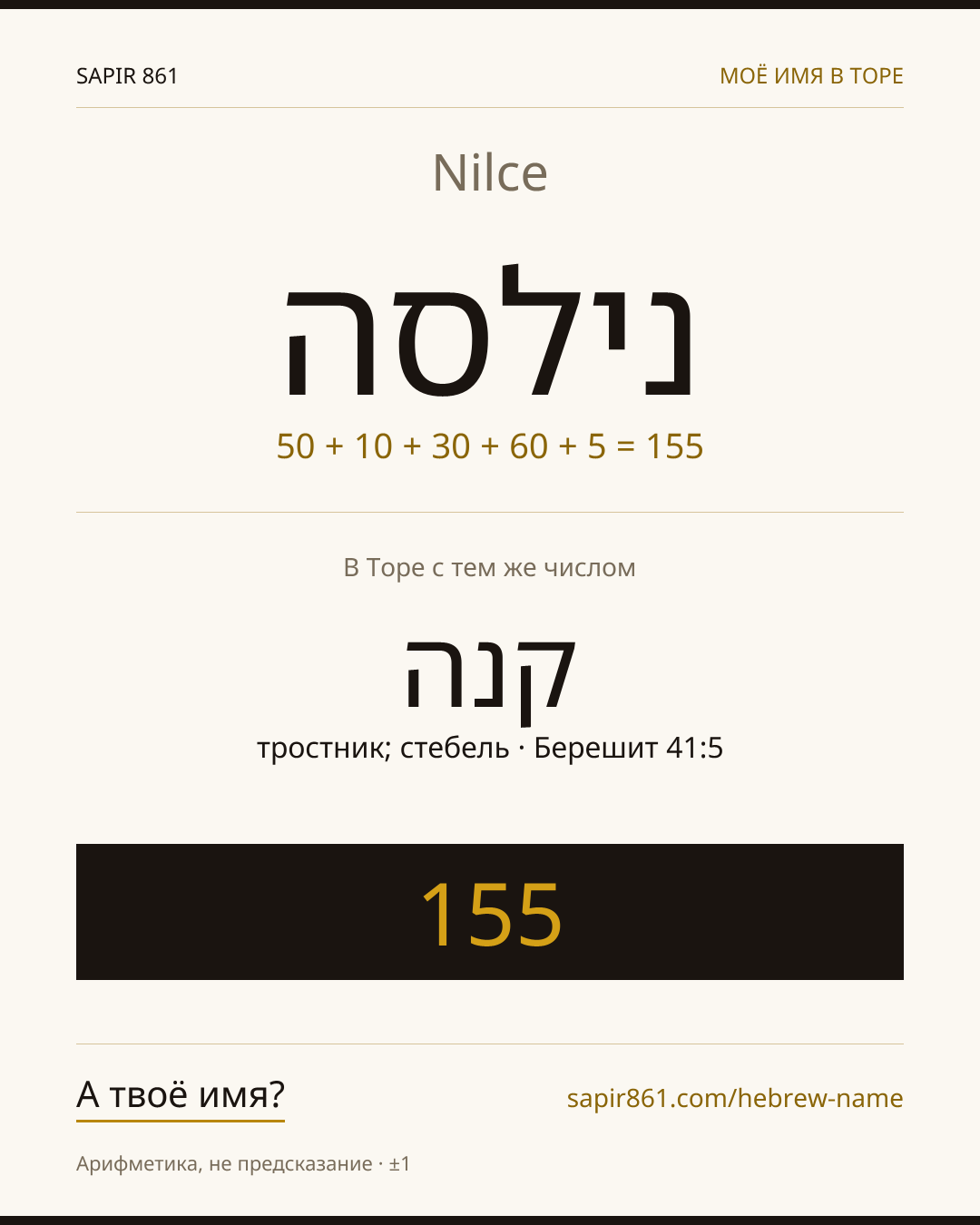 Nilce — נילסה