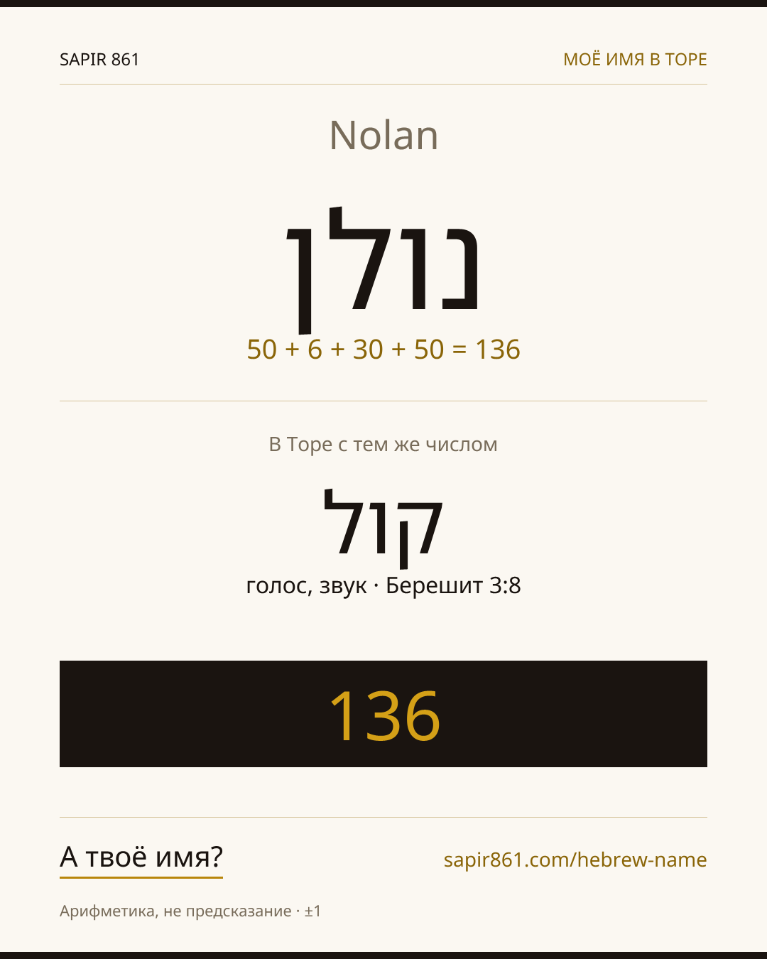 Nolan — נולן