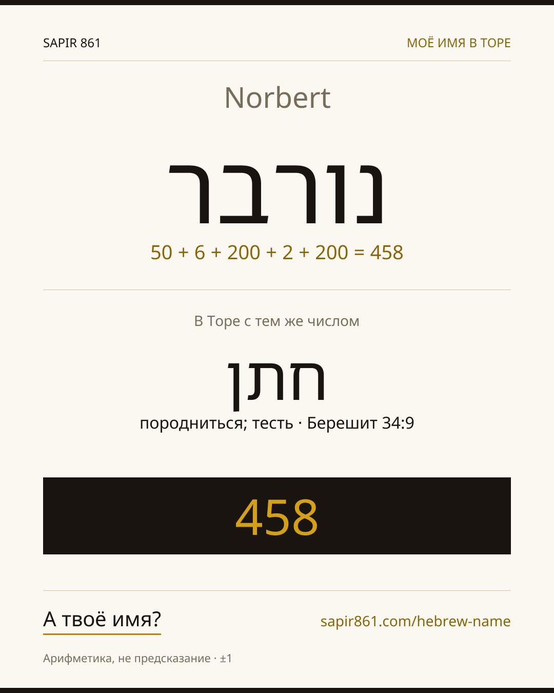 Norbert — נורבר