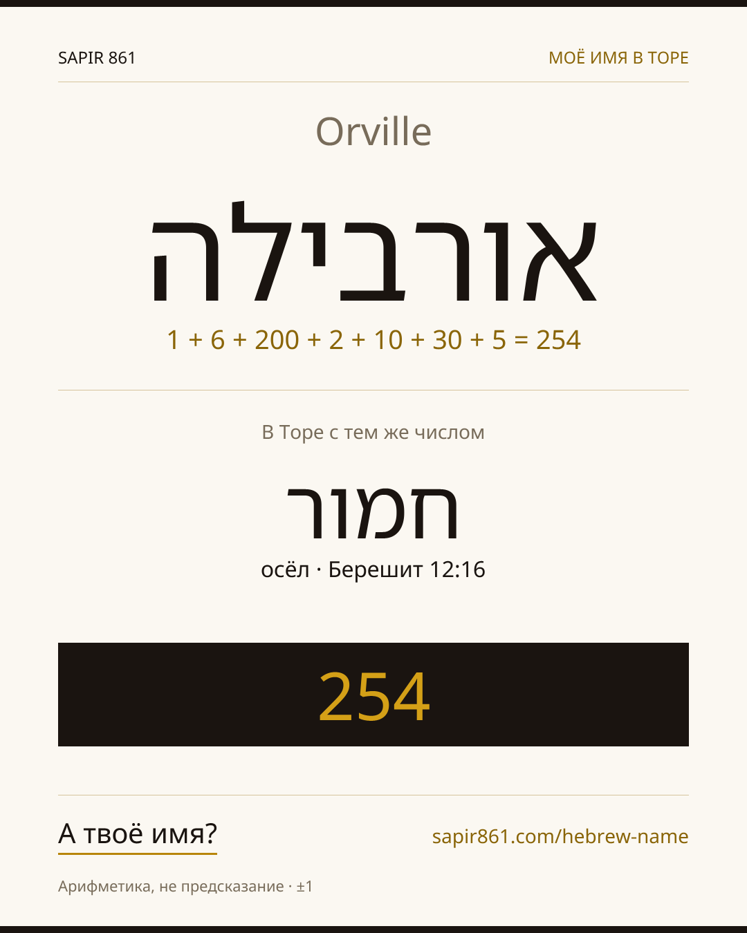 Orville — אורבילה