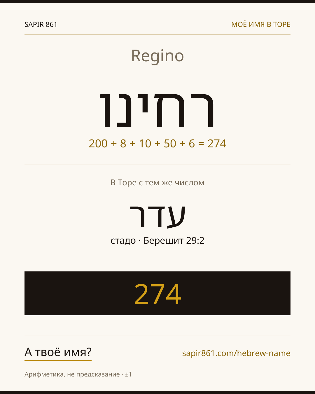 Regino — רחינו