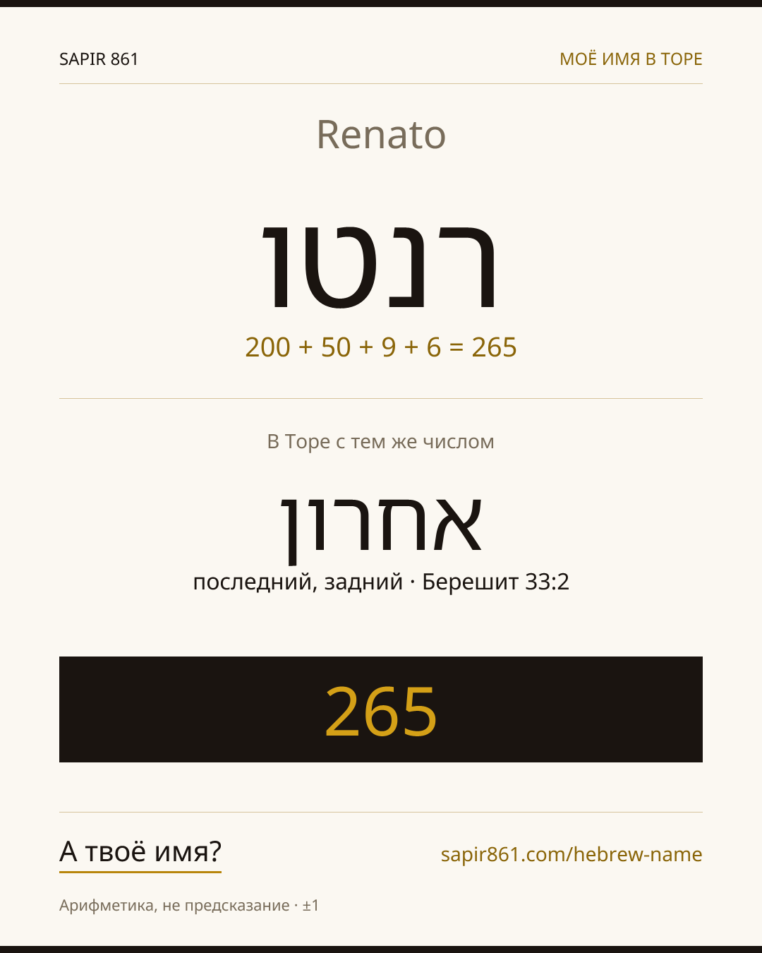 Renato — רנטו