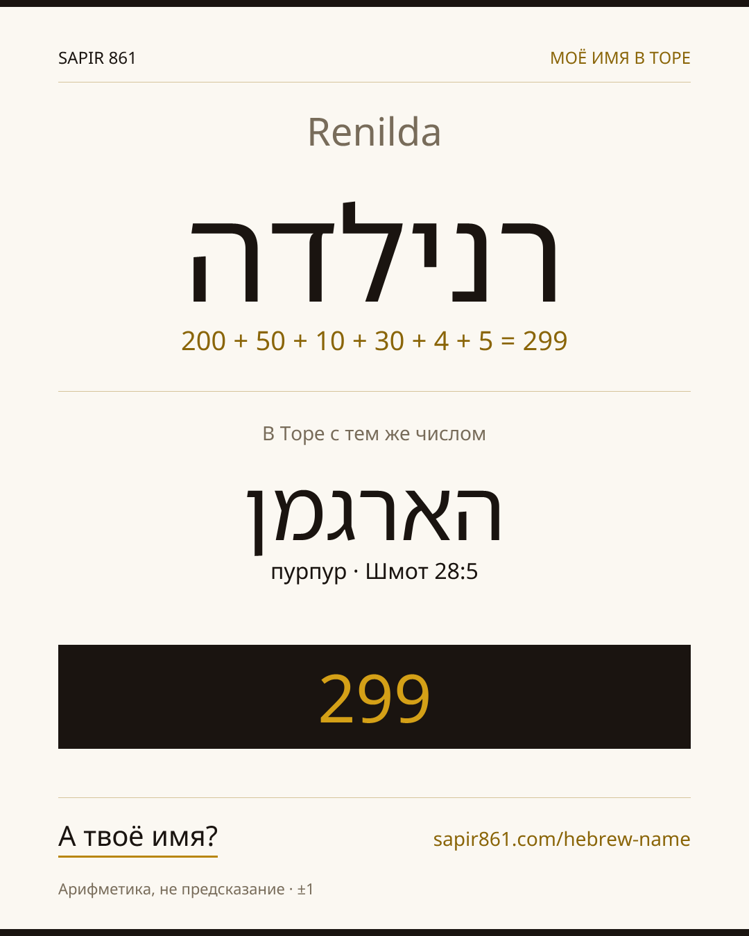 Renilda — רנילדה