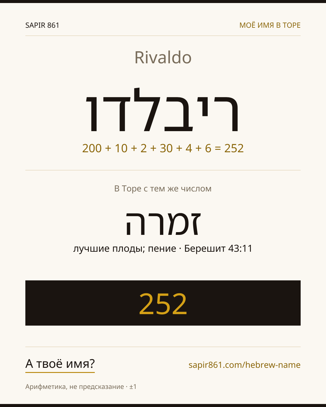 Rivaldo — ריבלדו