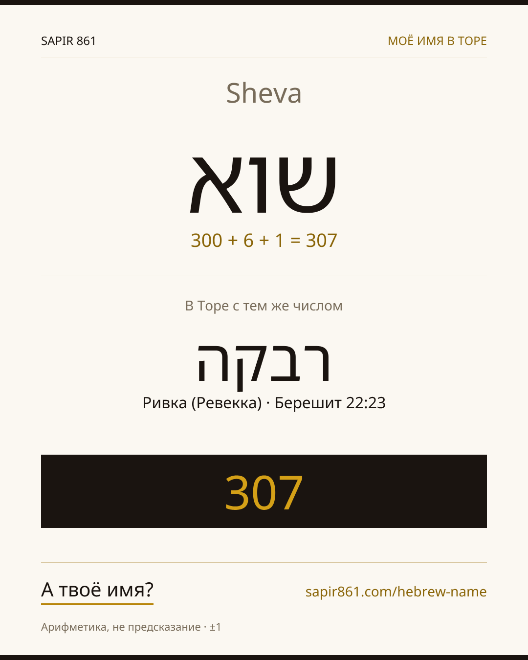 Sheva — שוא