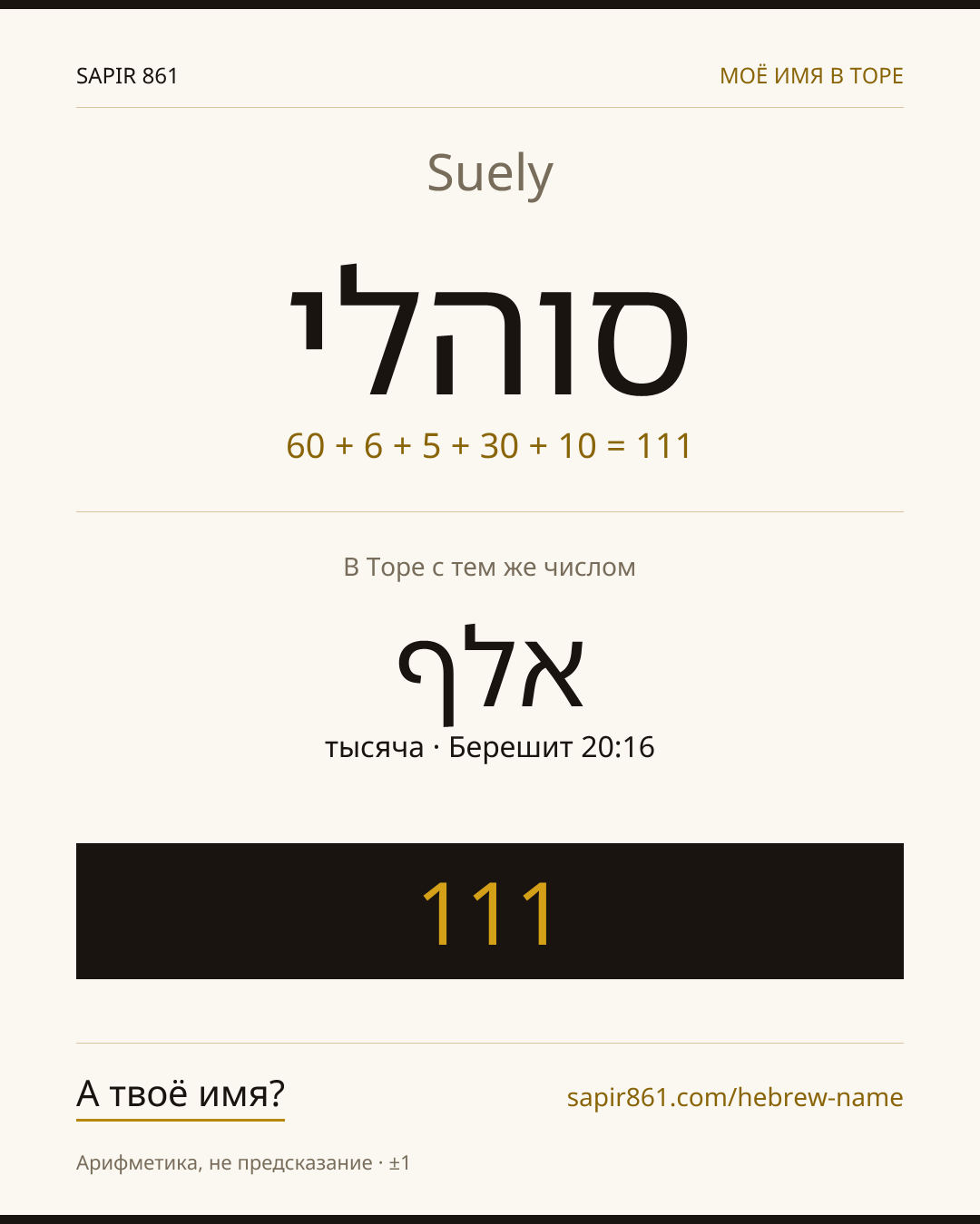Suely — סוהלי
