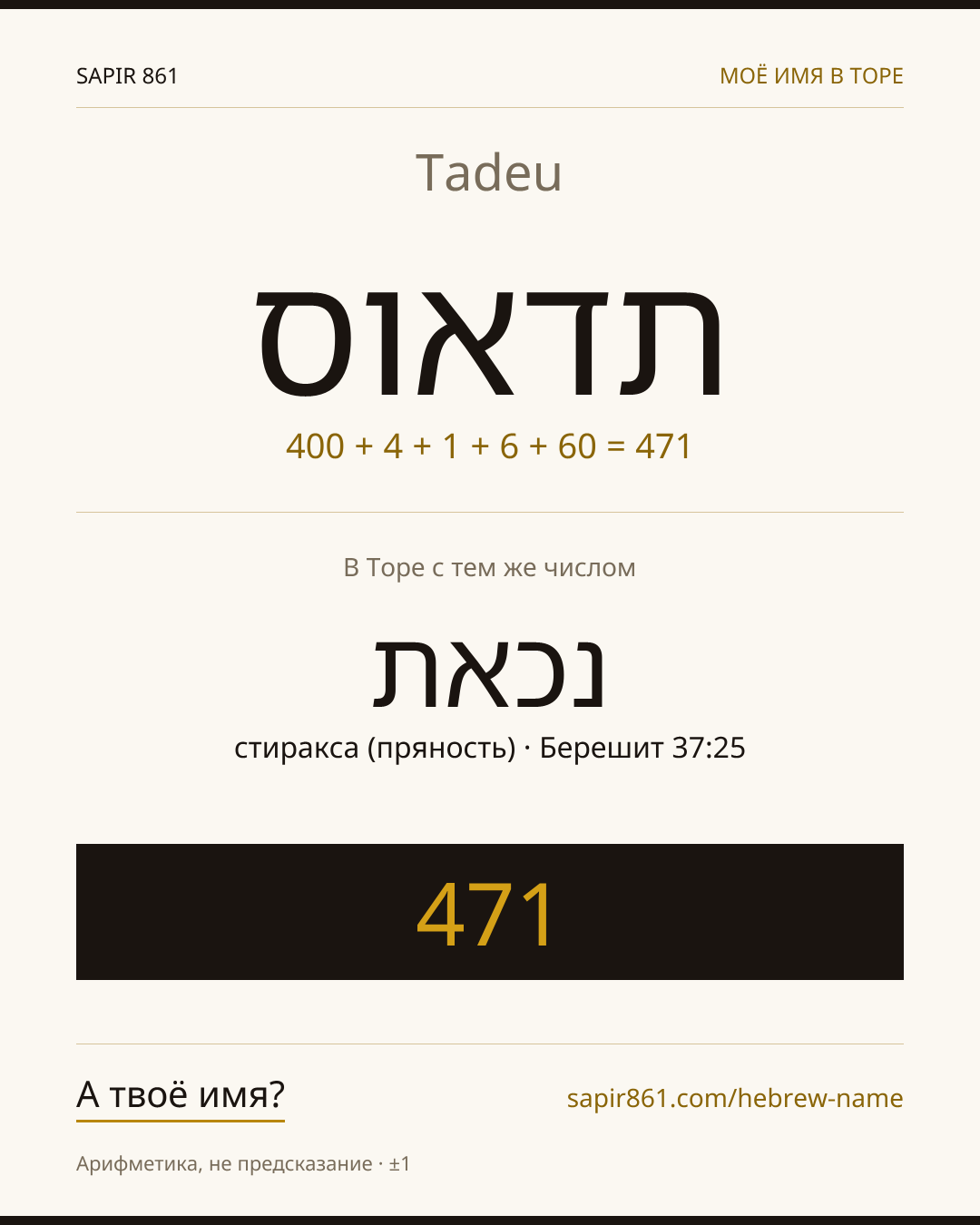 Tadeu — תדאוס