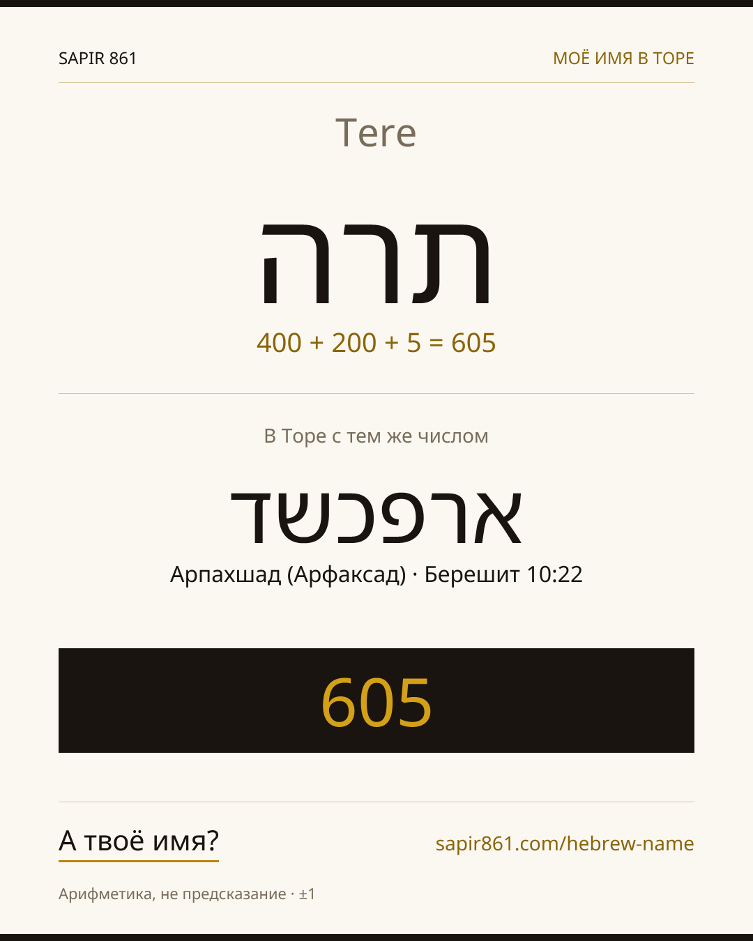Tere — תרה